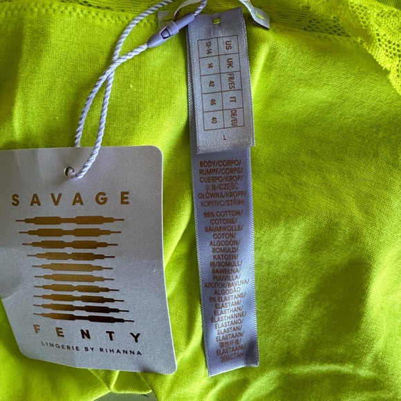 NWT Savage X Fenty Cotton Essentials Unlined Bra and Panty Set. - Picture 8 of 11